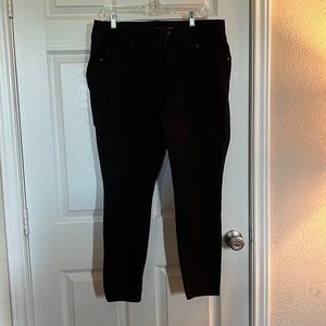 Black Denim Jeggings